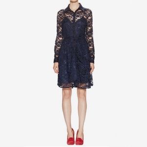 Alex + Alex Lace Shirtdress 0